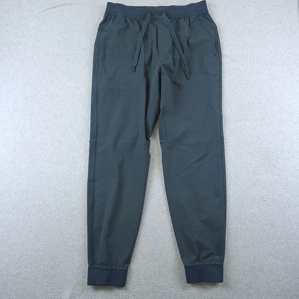 Lululemon ABC Jogger Mens Large Gray Warpstreme 30 Inseam Stretch Drawstring